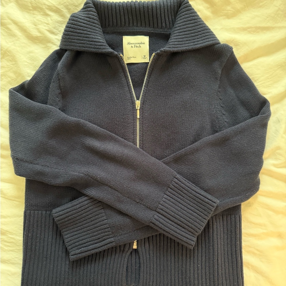 Abercrombie Zip Up Sweater